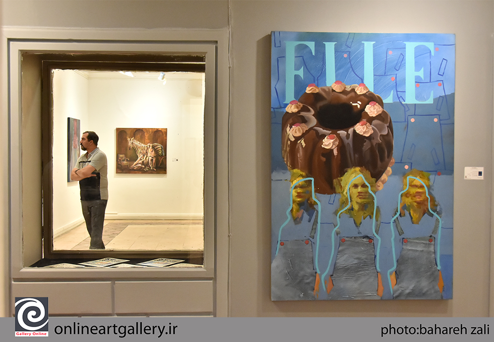 گزارش تصویری نمایشگاه اعضاء جدید انجمن هنرمندان نقاش ایران در خانه هنرمندان (بخش اول)